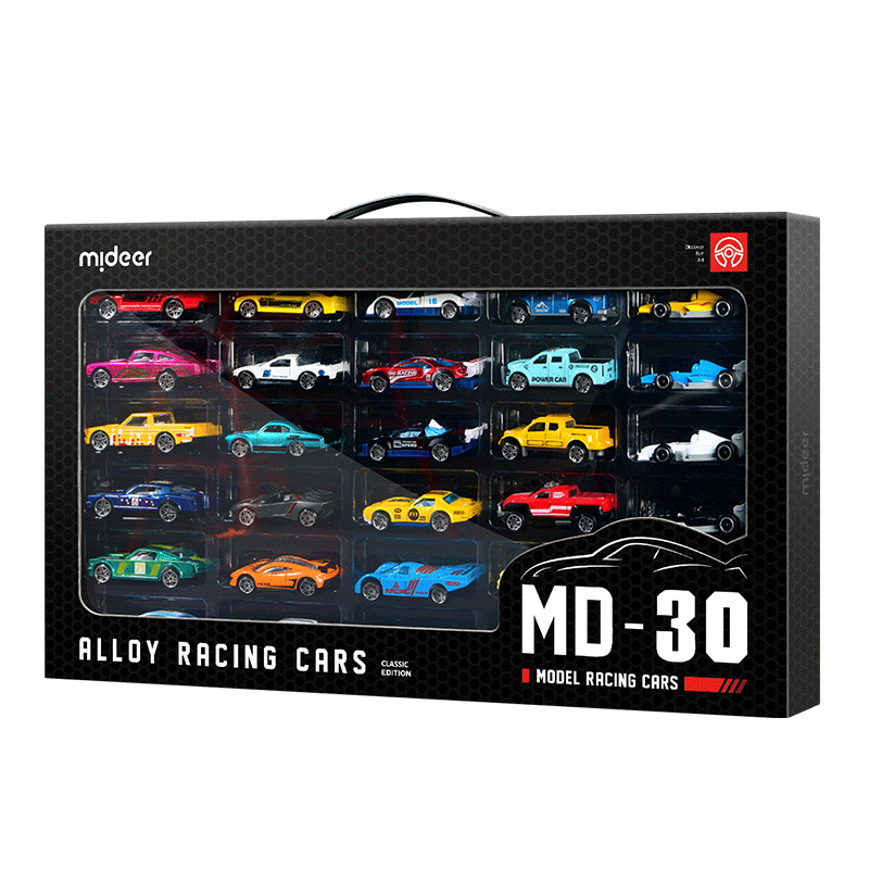 Đồ Chơi Mô Hình Ô Tô Hợp Kim 30 Xe Mideer Alloy Racing Cars 3+