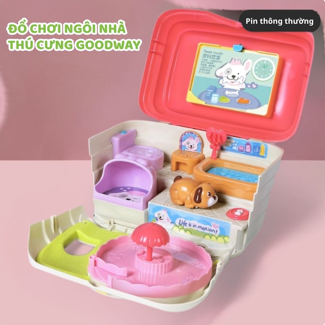 Ngôi Nhà Nuôi Thú Cưng Cho Bé Goodway House 3+