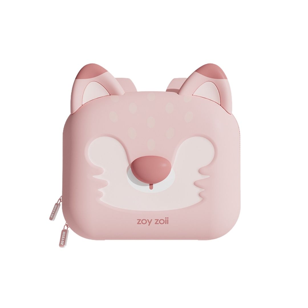 Balo Cho Bé Mầm Non Zoyzoii Animal Series School Bag B18- Cáo Hồng