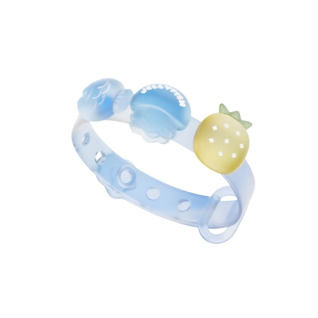 Vòng Đeo Tay Tinh Dầu Đuổi Muỗi Cho Bé Zoyzoii DIY Essential Oil Bracelet E21- Blue