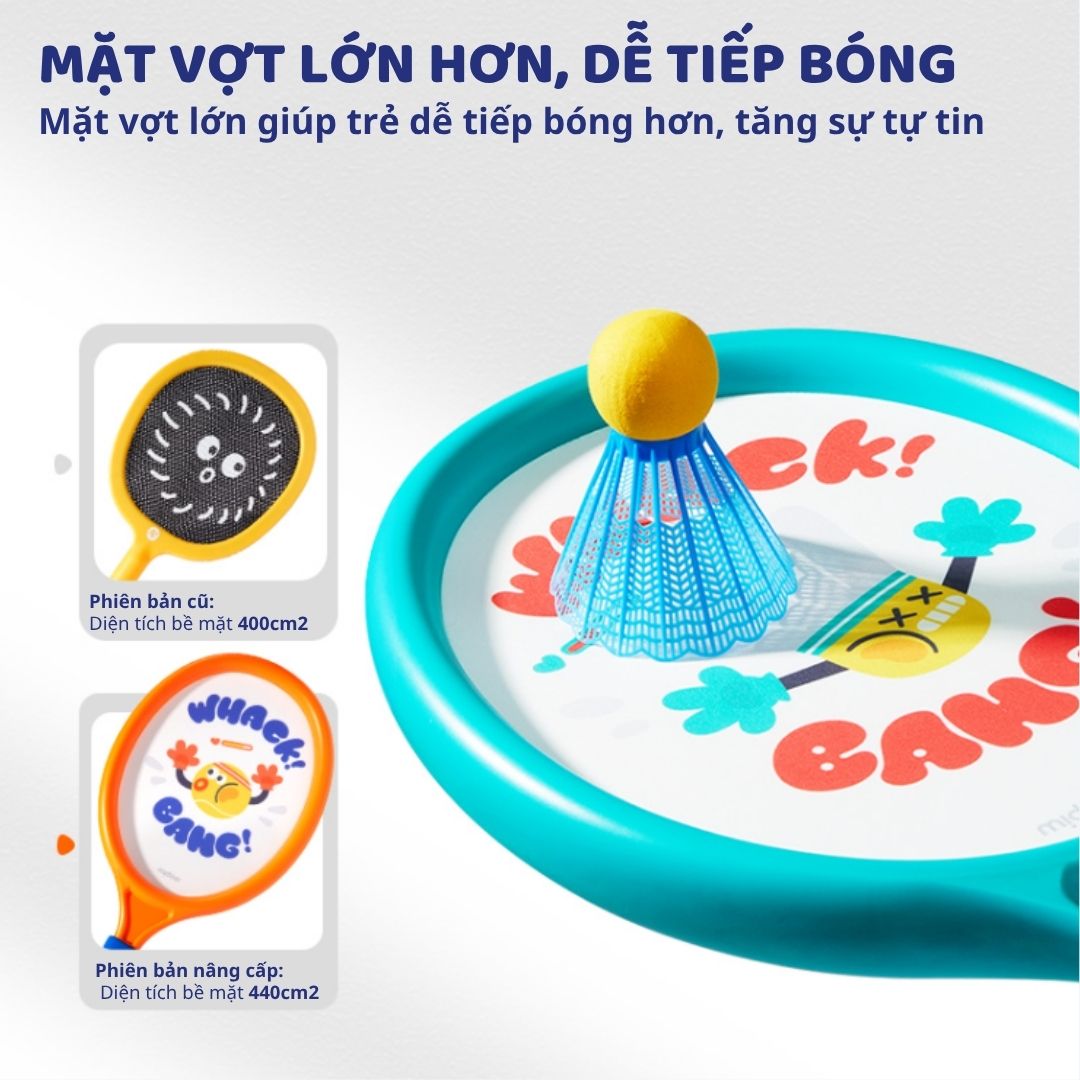 Vợt Cầu Lông Tennis Cho Bé Mideer Kids Entry-Level Racket 2 In 1