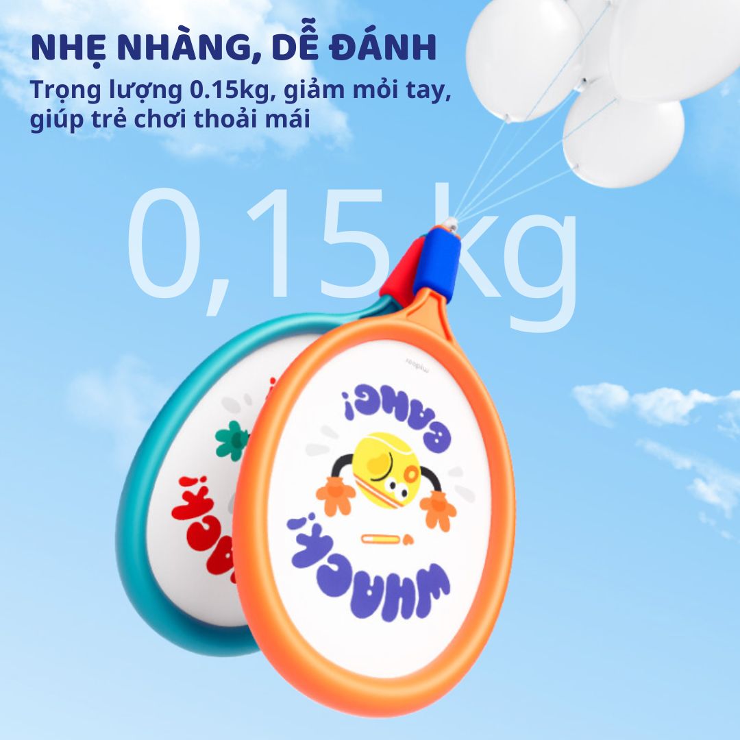 Vợt Cầu Lông Tennis Cho Bé Mideer Kids Entry-Level Racket 2 In 1