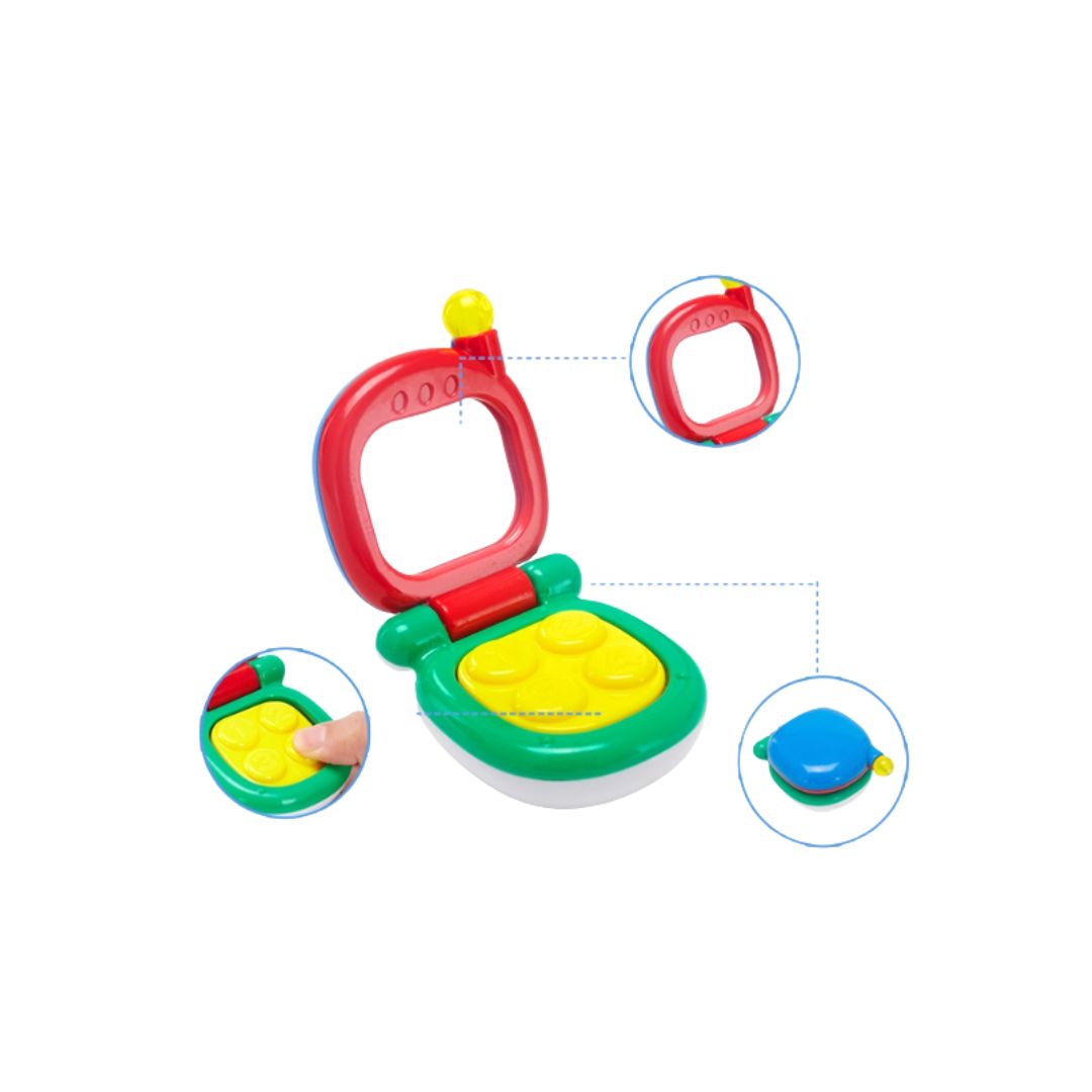 Đồ Chơi Lục Lạc Xúc Xắc Cầm Tay Cho Bé Sơ Sinh Goodway Baby Gym Ball 2m+
