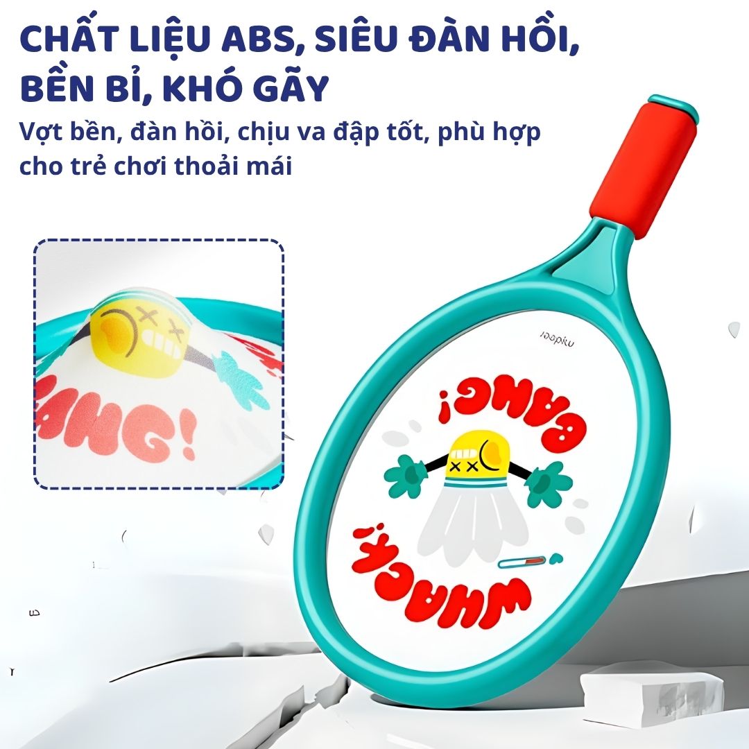 Vợt Cầu Lông Tennis Cho Bé Mideer Kids Entry-Level Racket 2 In 1