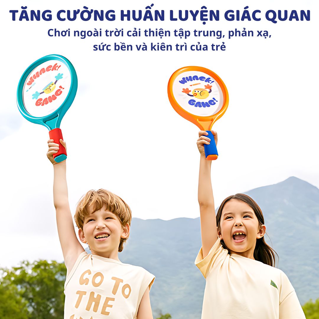 Vợt Cầu Lông Tennis Cho Bé Mideer Kids Entry-Level Racket 2 In 1