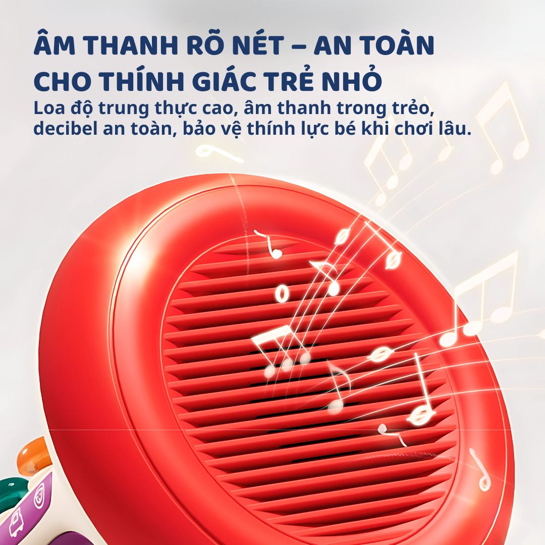 Kèn Thổi Cho Bé Mideer Lung Training Horn 3+
