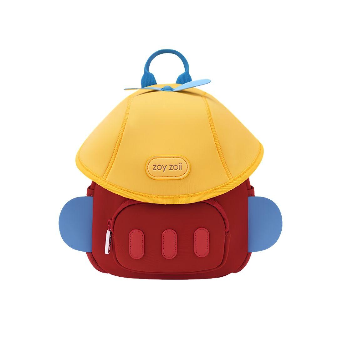 Balo Cho Bé Mầm Non Zoyzoii Mushroom Series B50- Máy Bay