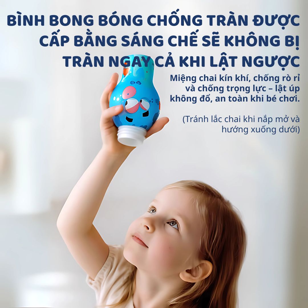 Đồ Chơi Thổi Bong Bóng Cho Bé Mideer Bubble Phial 3+