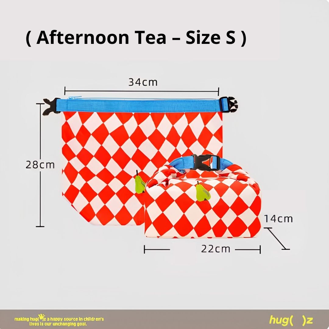 Túi Đựng Cơm Trưa Gấp Gọn Hugz Lunch Bags Size S 34*14*28cm