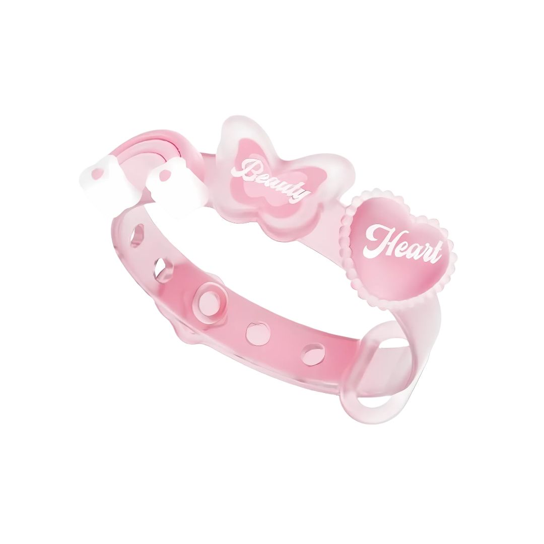 Vòng Đeo Tay Tinh Dầu Đuổi Muỗi Cho Bé Zoyzoii DIY Essential Oil Bracelet E21- Pink