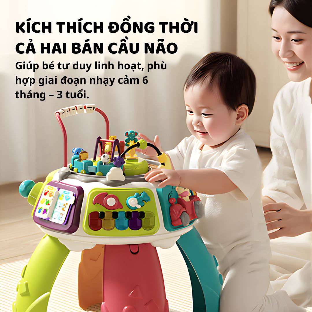 Bàn Bận Rộn Montessori Cho Bé Goodway Busy Activity Table- Bản 2026
