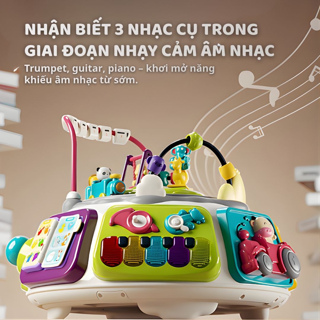Bàn Bận Rộn Montessori Cho Bé Goodway Busy Activity Table- Bản 2026