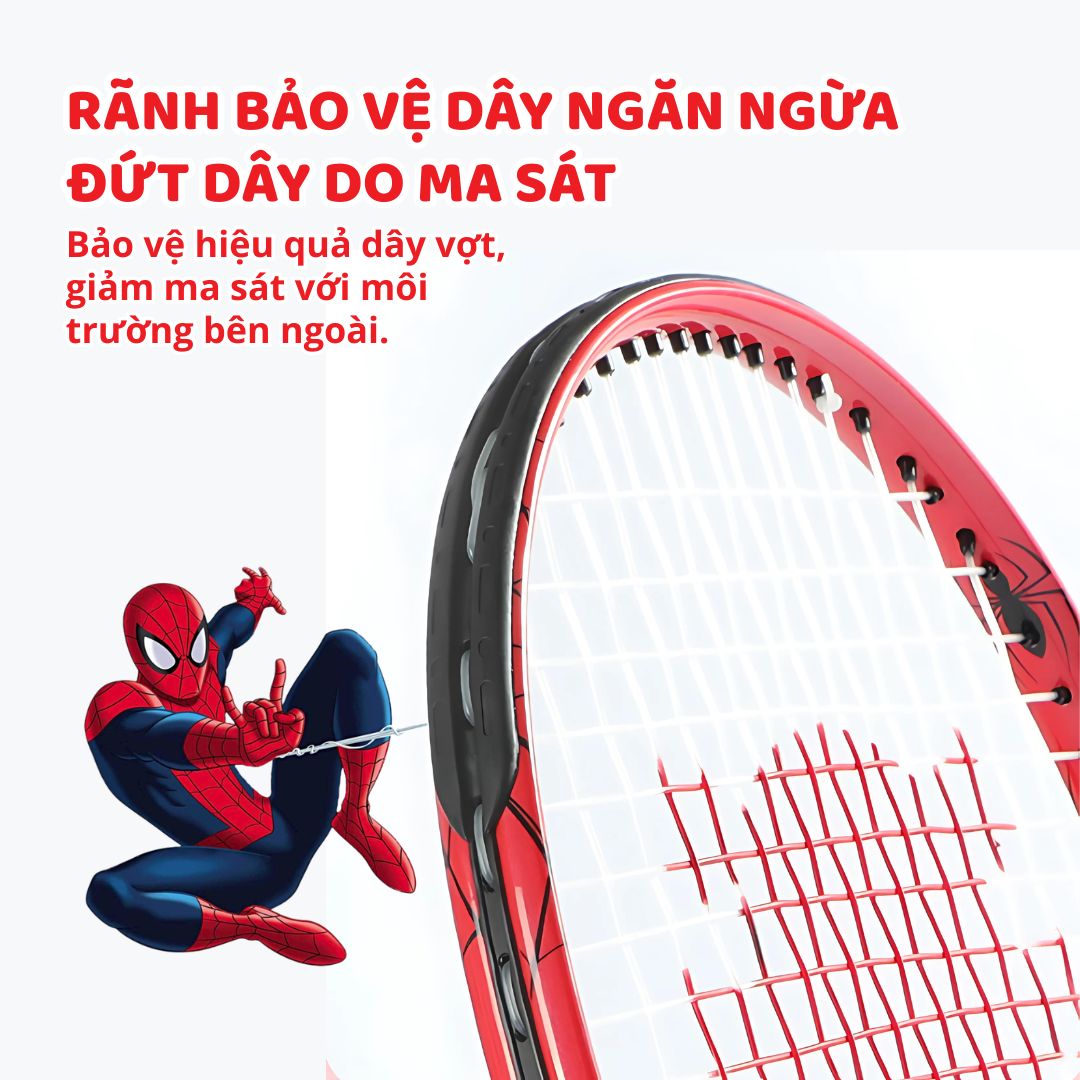 Vợt Tennis Cho Bé Disney Marvel Chính Hãng Spider Man 6+