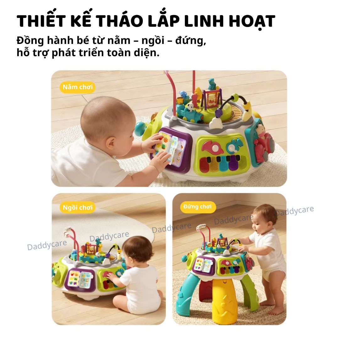 Bàn Bận Rộn Montessori Cho Bé Goodway Busy Activity Table- Bản 2026