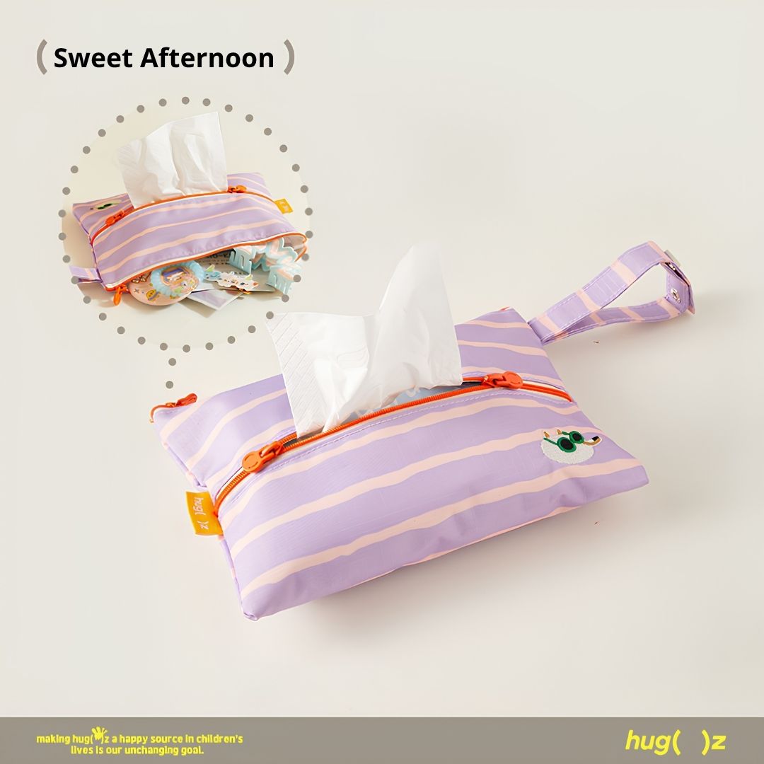 Túi Du Lịch Đựng Khăn Giấy Hugz Tissue Pouch- Sweet Afternoon