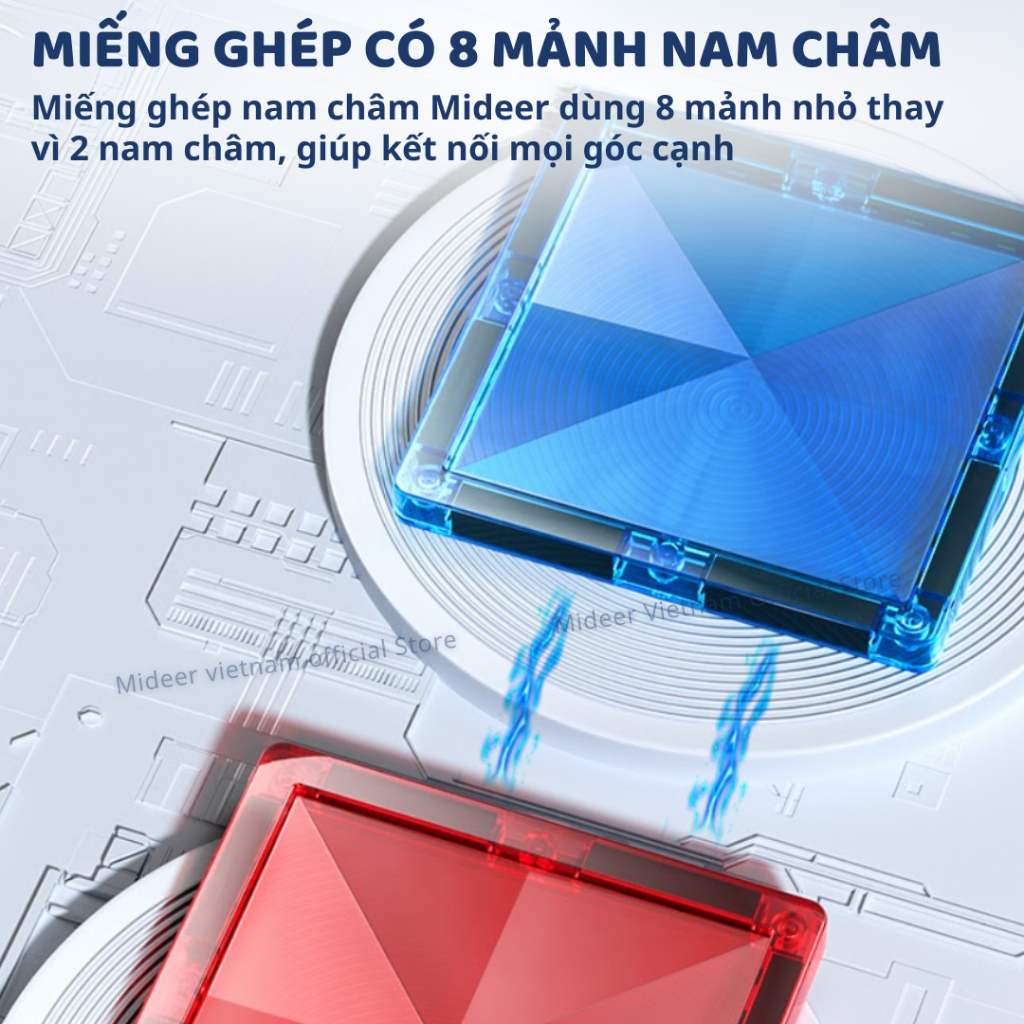Đồ Chơi Xếp Hình Nam Châm Đường Bóng Mideer Colorful Magnetic Tiles- Marble Run 100 Chi Tiết 3+