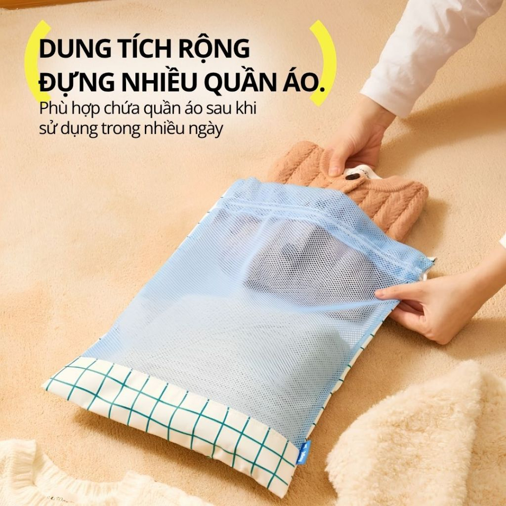 Túi Đựng Quần Áo Bẩn Hugz Laundry Bag- Night Lights