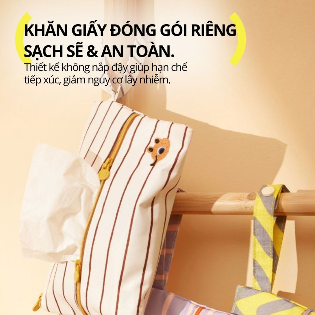 Túi Du Lịch Đựng Khăn Giấy Hugz Tissue Pouch- Countryside Express