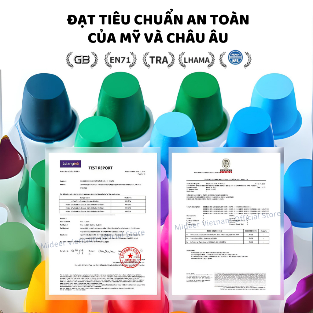 Màu Sáp Lụa Hữu Cơ 36 Màu Mideer Silky Crayons 3+
