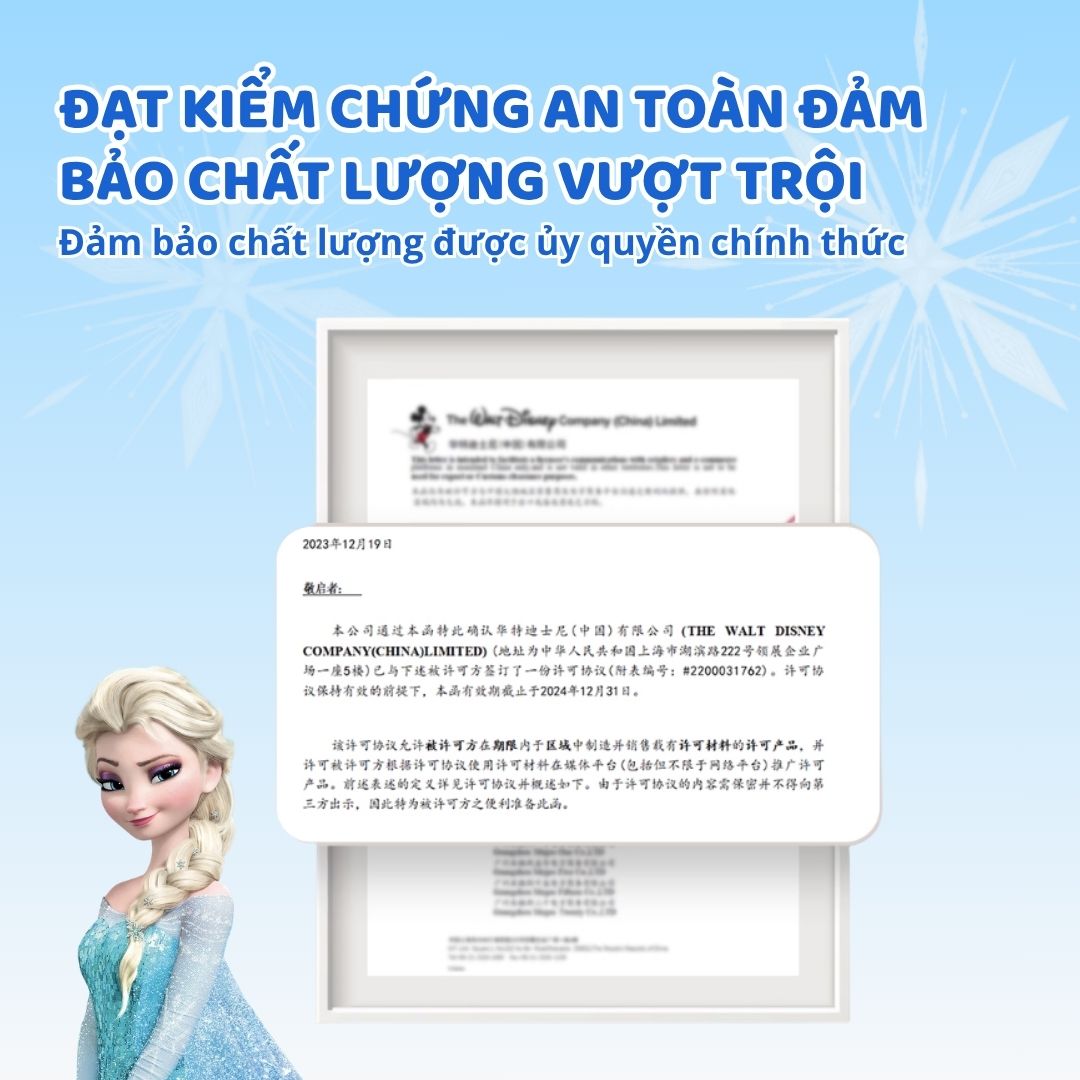 Đồ bơi Cho Bé Gái Size 14 Chính Hãng Mesuca Disney Frozen- Elsa Xanh