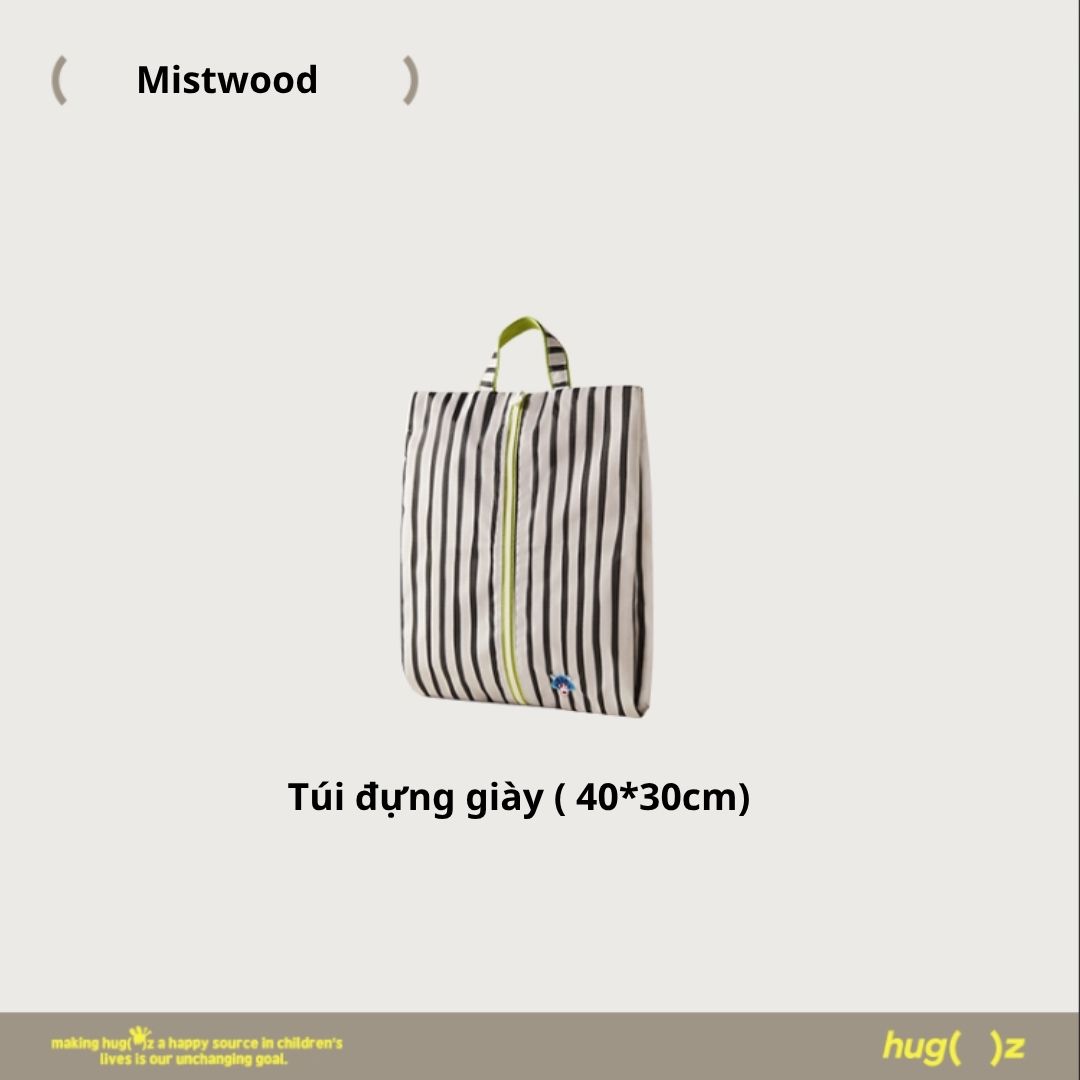 Túi Đựng Giày Du Lịch Hugz Shoe Bag- Mistwood