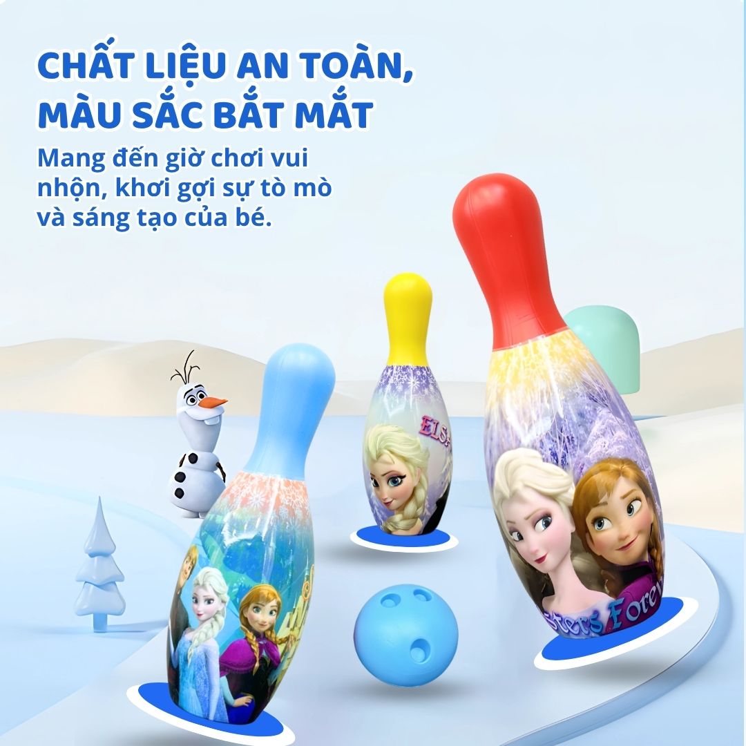 Đồ Chơi Bowling Cho Bé Chính Hãng Mesuca Marvel Disney- Mickey 3+