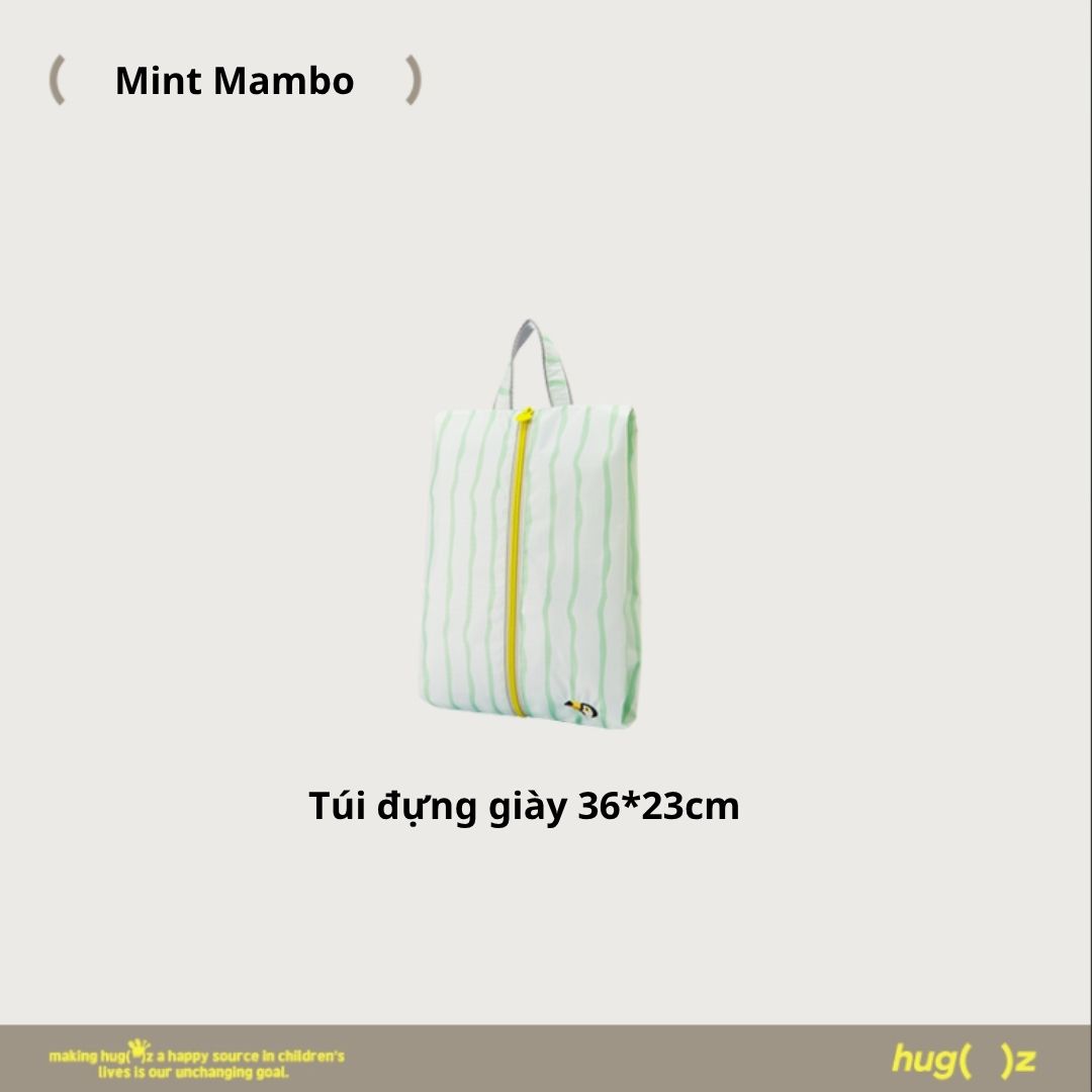 Túi Đựng Giày Du Lịch Hugz Shoe Bag- Mint Mambo