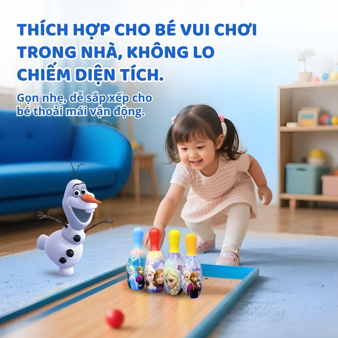 Đồ Chơi Bowling Cho Bé Chính Hãng Mesuca Marvel Disney- Mickey 3+
