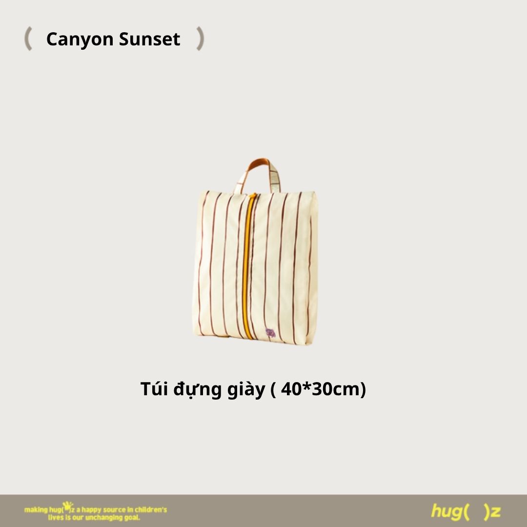 Túi Đựng Giày Du Lịch Hugz Shoe Bag- Canyon Sunset