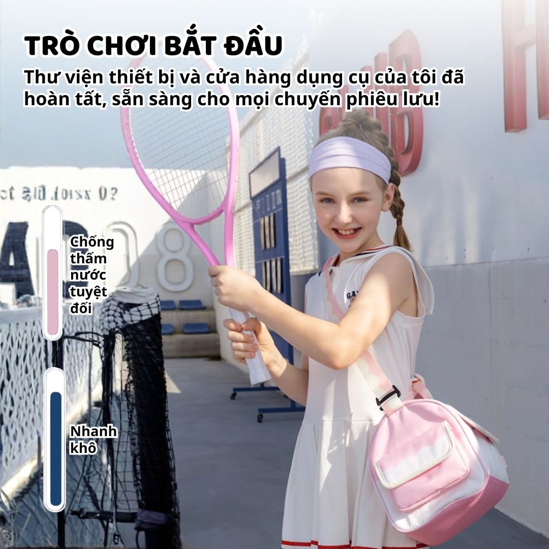 Túi Đựng Đồ Du Lịch Cho Bé Zoyzoii Crossbody Travel Bag B70- Dark Blue