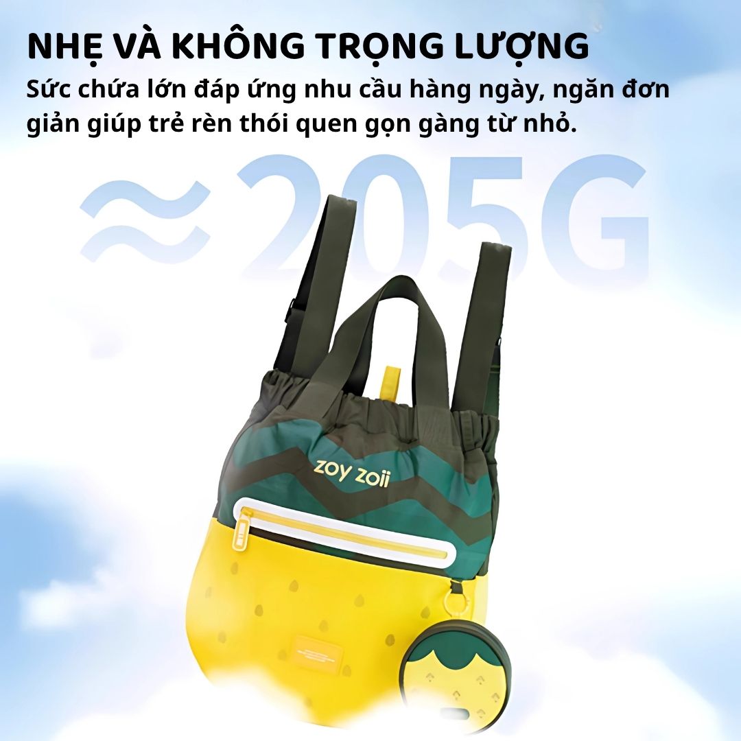 Balo Du Lịch Cho Bé Zoyzoii Outdoor Backpack B86- Rainbow