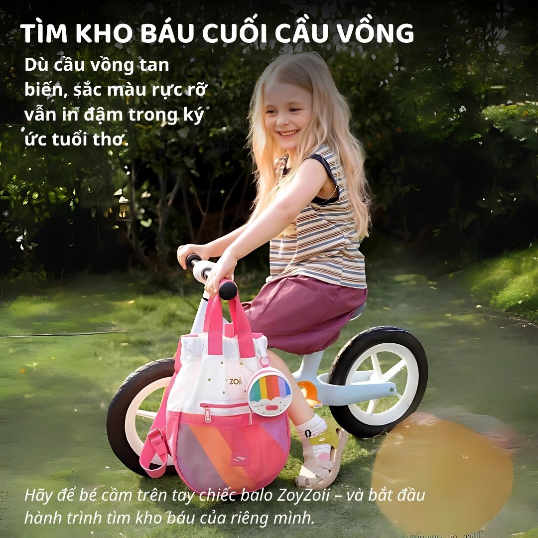 Balo Du Lịch Cho Bé Zoyzoii Outdoor Backpack B86- Beach