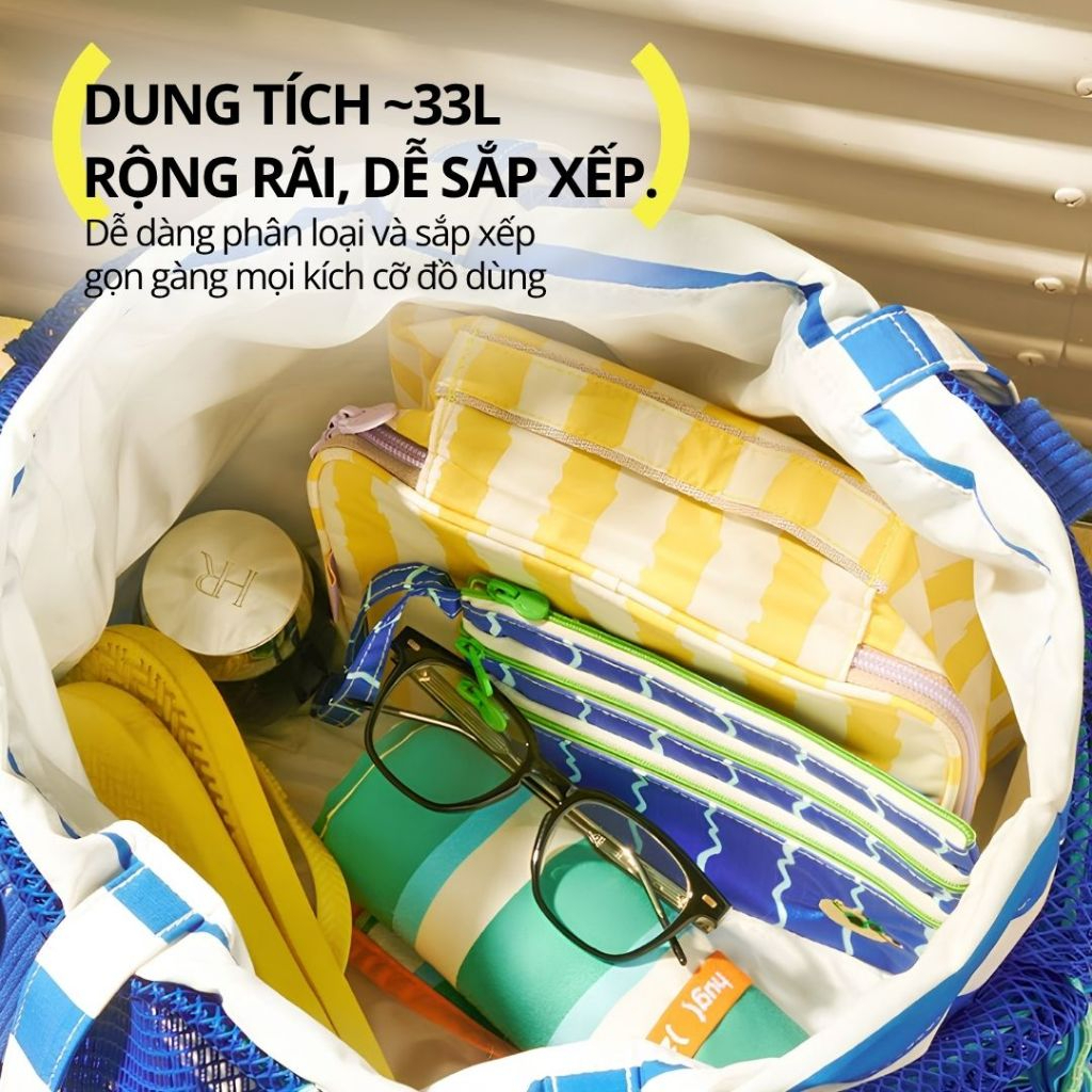 Túi Xách Du Lịch Đeo Vai 2in1 Hugz Sift-Duo Air-Wrap Carryall- Sailing Log