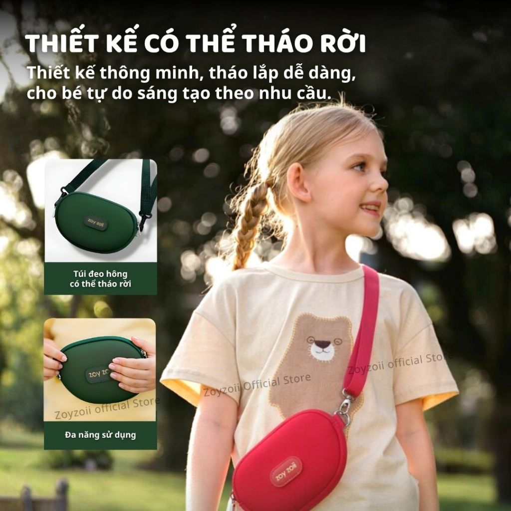 Balo Cho Bé Mầm Non Zoyzoii Discovery Series Hat Bag B80- Bò Sữa