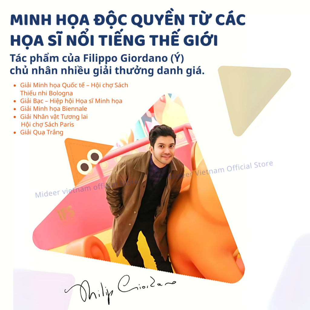 Hộp Đựng Bút Cho Bé Mideer Artist Reversible Twins Pen Pouch- Purple 6+