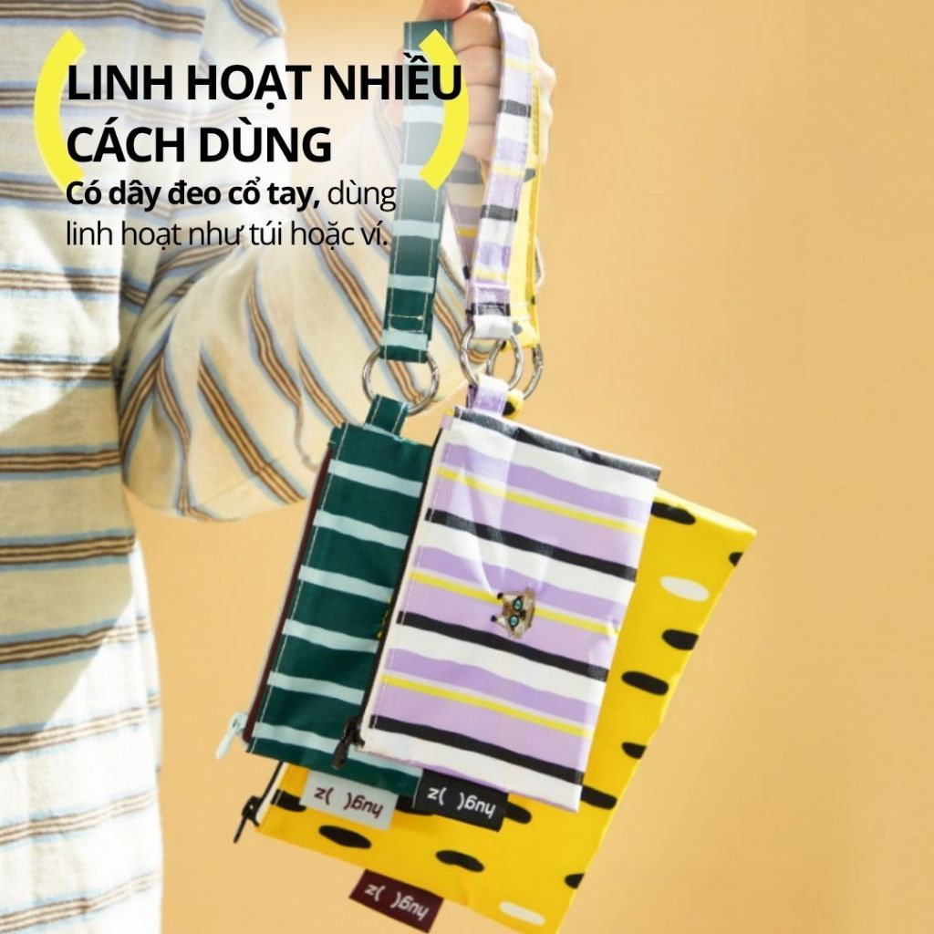 Bộ 3 Túi Đựng Đồ Cá Nhân Du Lịch Hugz Pack Multi-Purpose Bag- Tropical snorkeling