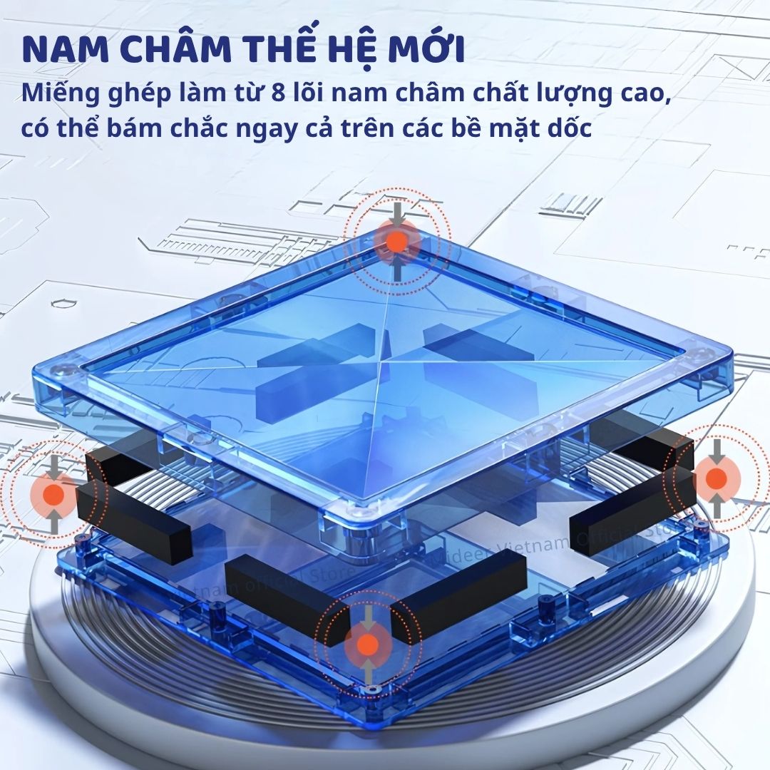 Đồ Chơi Xếp Hình Nam Châm Cho Bé Mideer Colorful Magnetic Tiles 90 Chi Tiết 3+