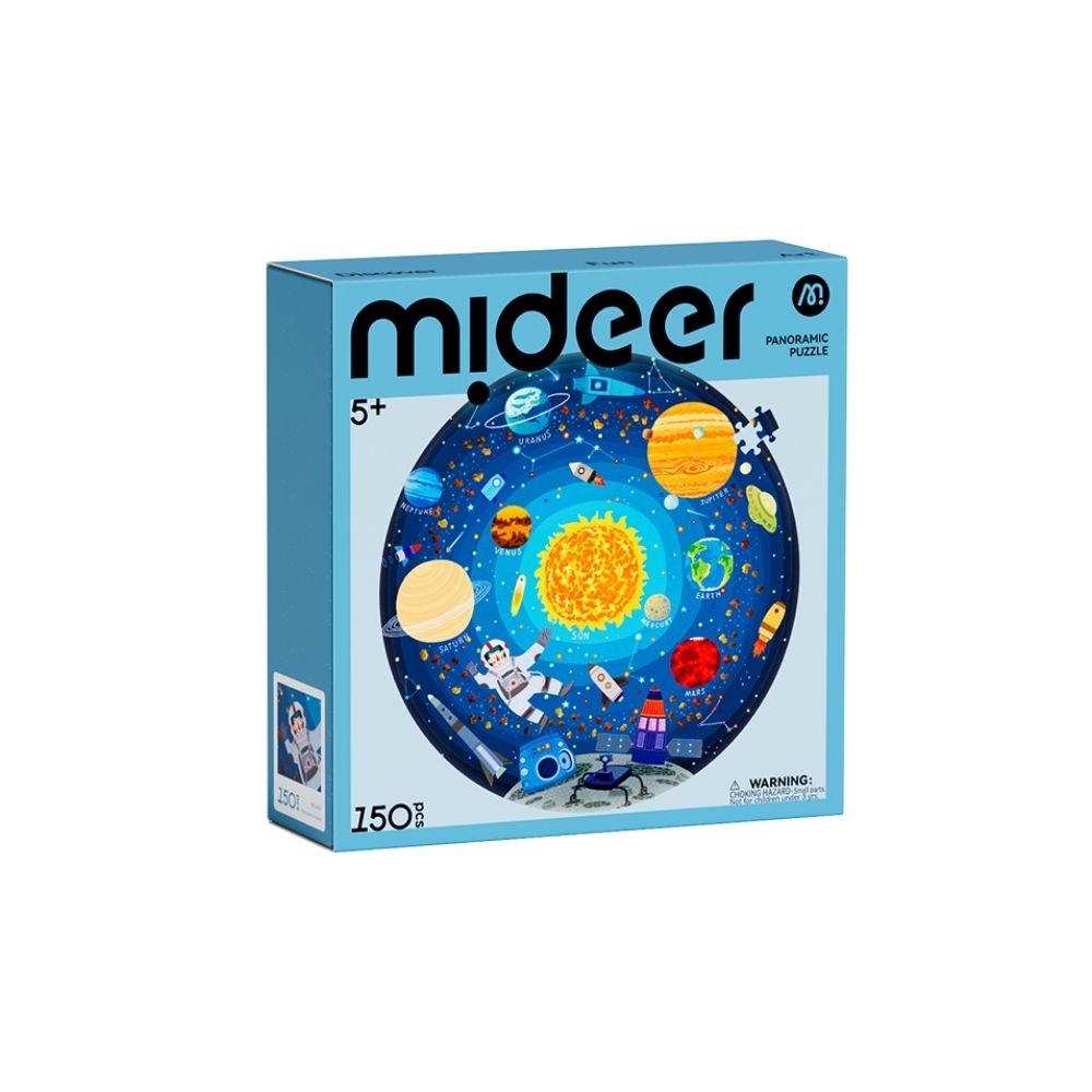 Đồ Chơi Ghép Hình Vũ Trụ 150 Mảnh Mideer Round Puzzle 5+