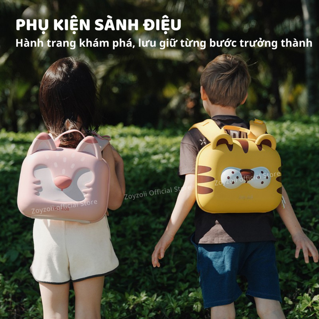 Balo Cho Bé Mầm Non Zoyzoii Delicious Series Backpack B18 Bánh Dâu