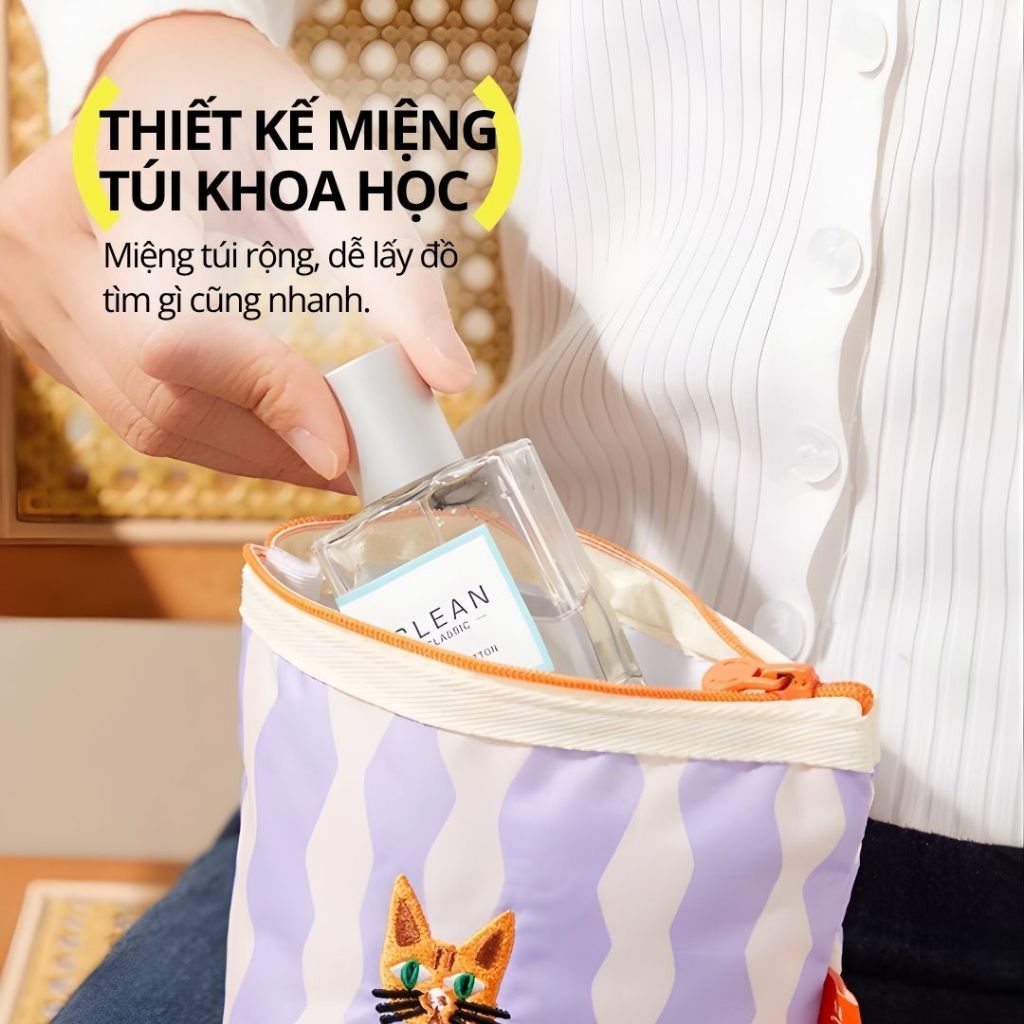 Túi Mini Đựng Đồ Cá Nhân Đa Năng Hugz Storage Bag- Garden Field