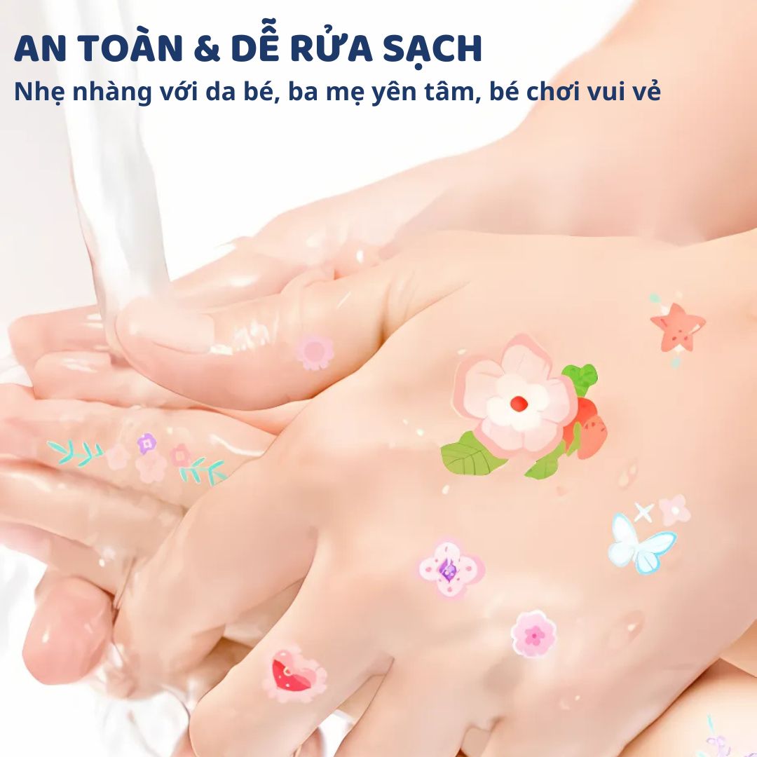 Đồ Chơi Sticker Dán Móng Tay Cho Bé Gái Mideer Garden Fairy Dress Up Sticker Pack 3+