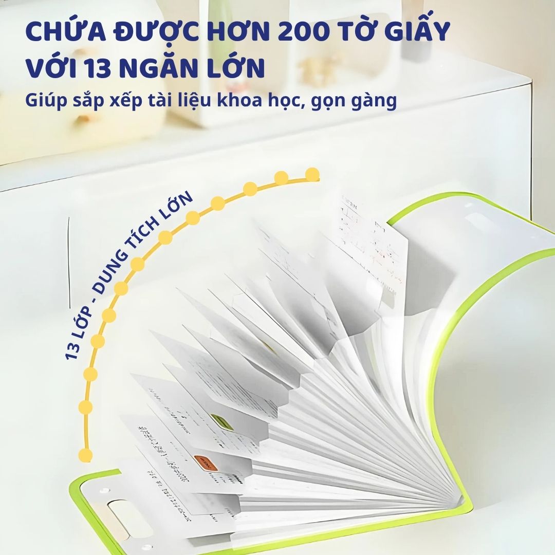 Túi Đựng Tài Liệu A4 Nhiều Ngăn Mideer Accordion Folder- Doctor Panda