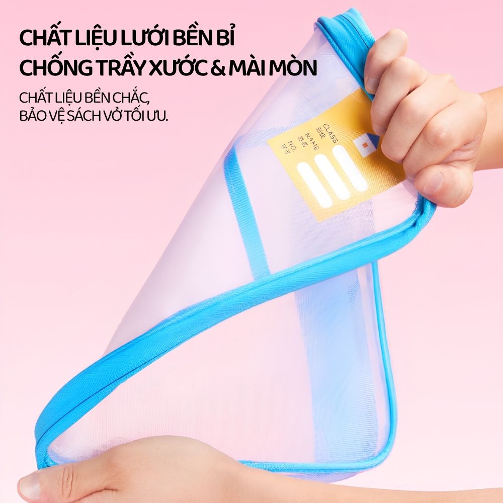 Túi Đựng Tài Liệu Hai Ngăn Mideer Organized Subject Storage Bag- Màu Vàng 3+
