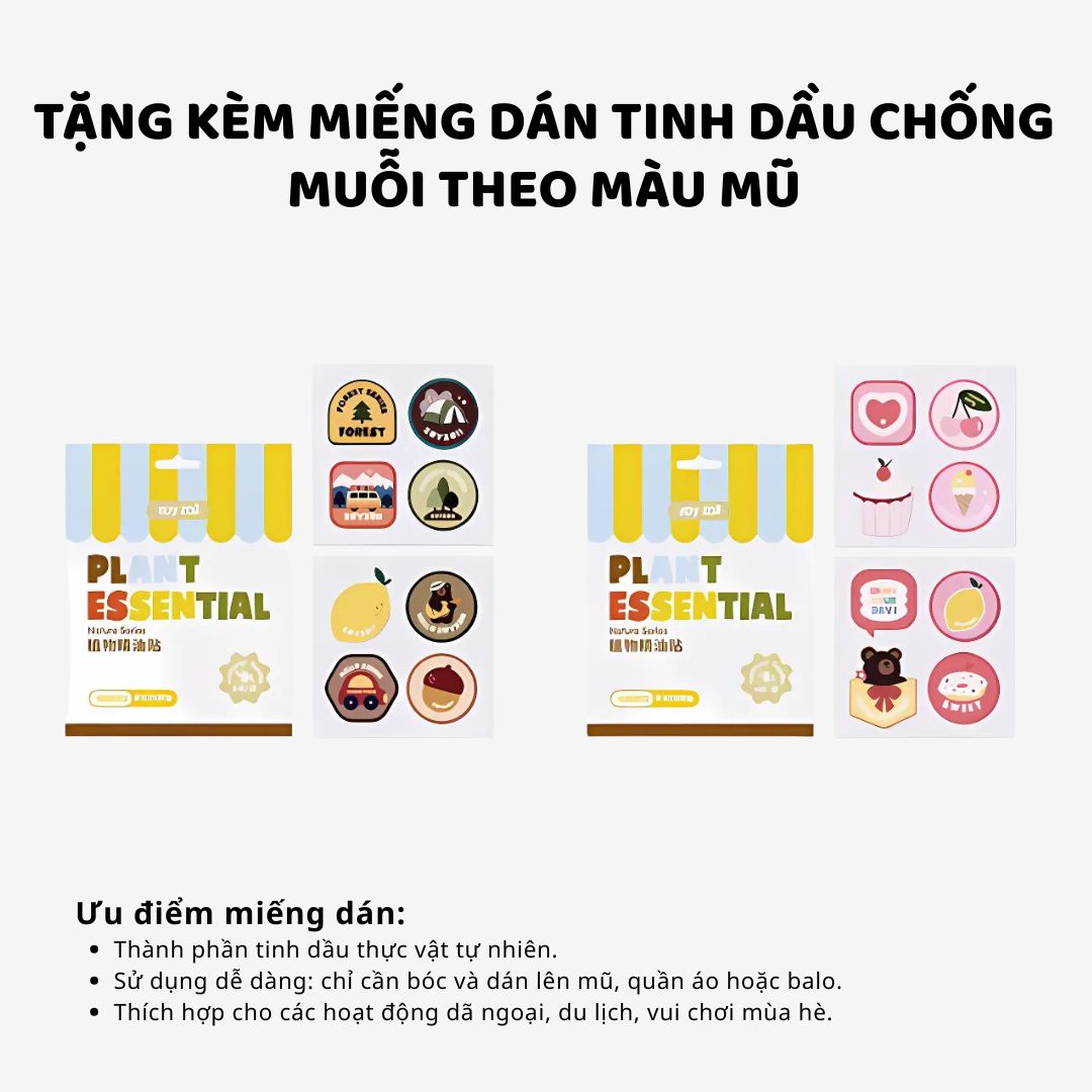 Mũ Chống Nắng Che Vai Gáy Zoyzoii Large Brim Sun Hat B63- Màu Xanh