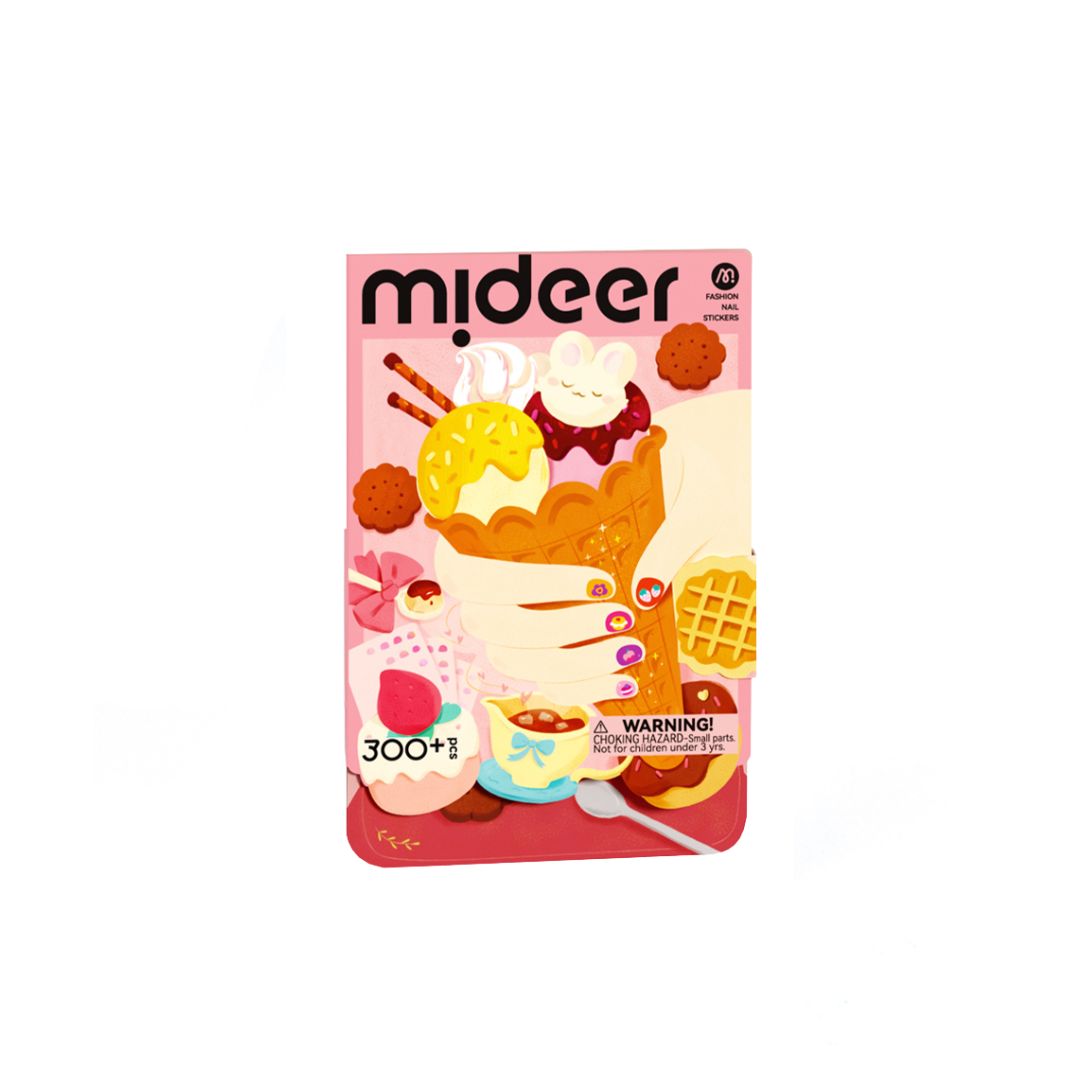 Sticker Dán Móng Tay Cho Bé Mideer Nail Stickers- Dessert Party 3+