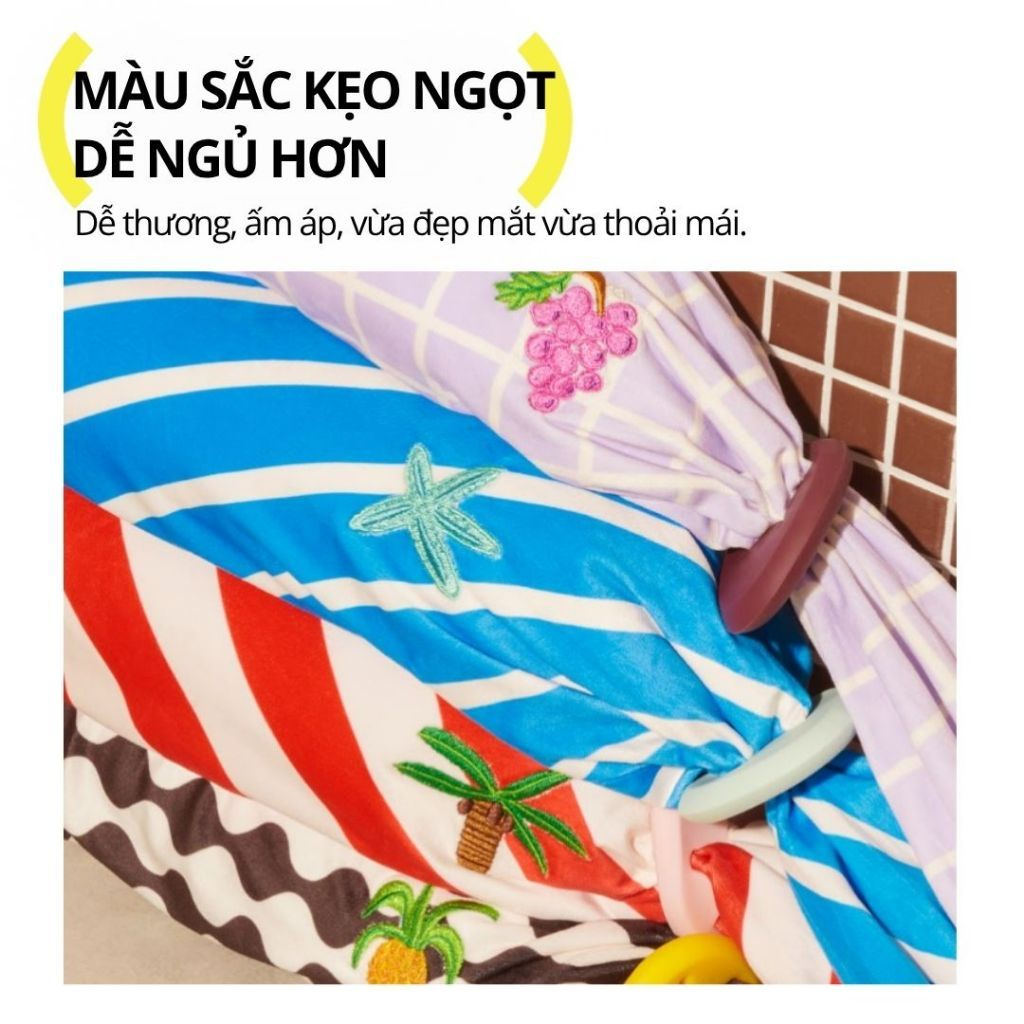 Gối Ngủ Đa Năng Hugz Jelly Cloud Sleep Kit- Tipsy Orchard