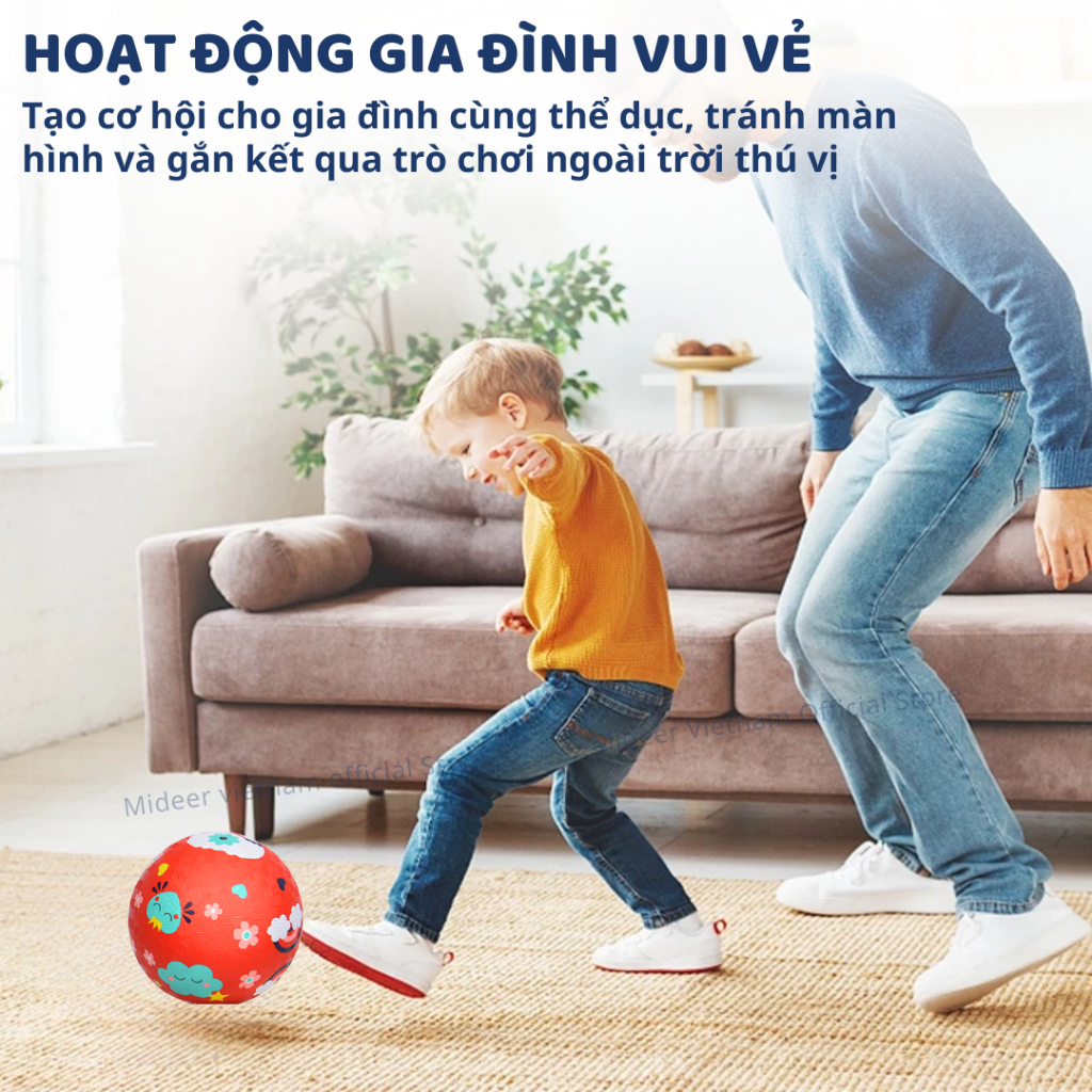 Bóng Cao Su Cho Bé Size S Mideer Playround Ball- You Look Yummy 2+
