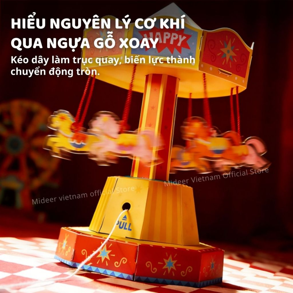 Đồ Chơi STEM Lắp Ráp Mô Hình Mideer Creative 21-Day Craft Adventure 6+