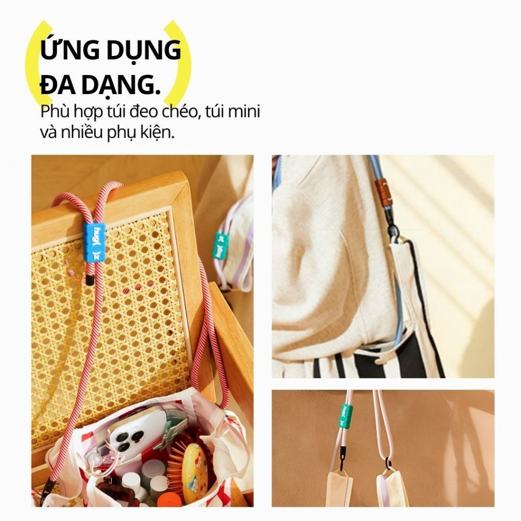 Dây Đeo Chéo Hugz Ear Hook Bag Strap- Jungle Gala