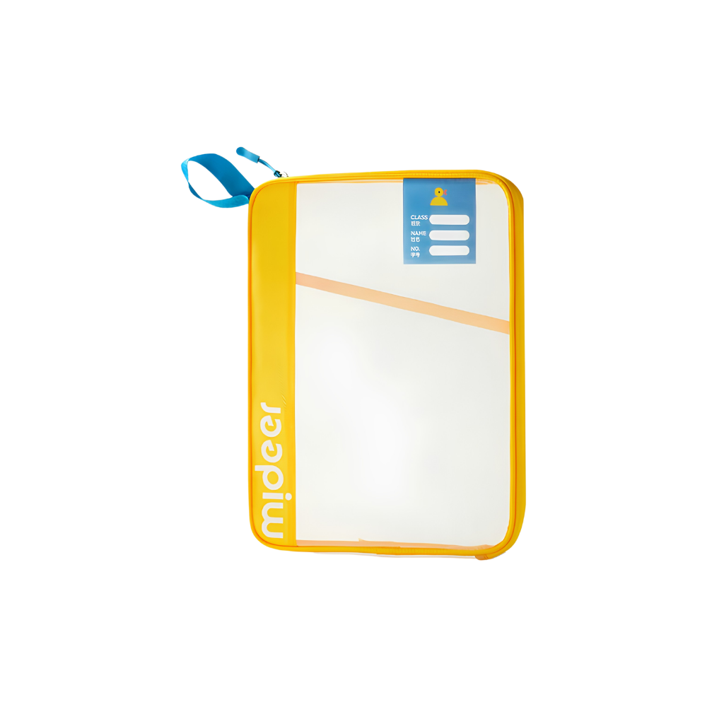 Túi Đựng Tài Liệu Hai Ngăn Mideer Organized Subject Storage Bag- Màu Vàng 3+